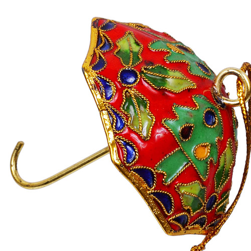 Schirmchen, Schirm, Deko, Emaille, Cloisonne, 6271 - zum Schließen ins Bild klicken